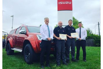 Britain’s Best Technician At Hammond Isuzu