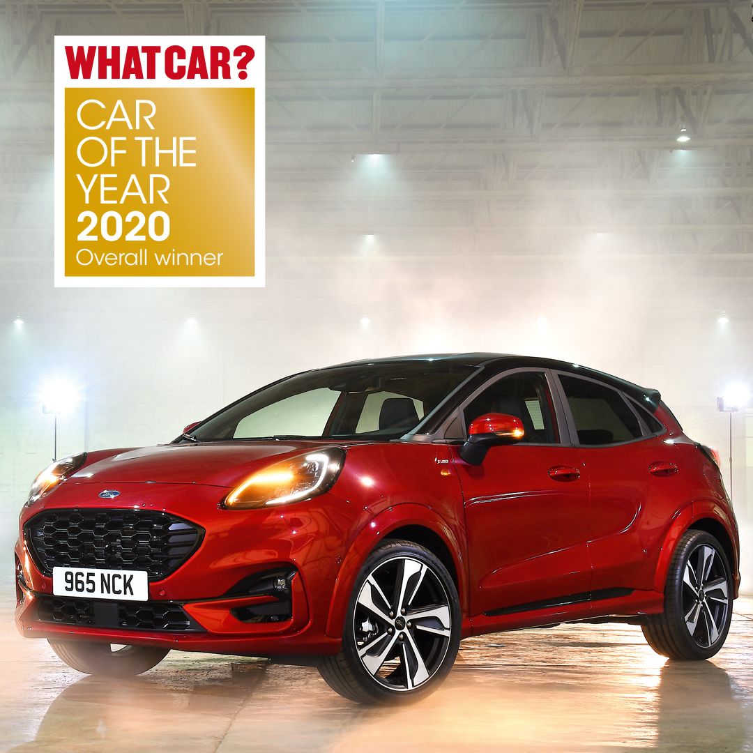 New Ford Puma Crowned What Car? Car of the Year 2020