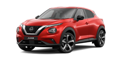 Nissan Juke and New Nissan Juke Hybrid - Flame Red