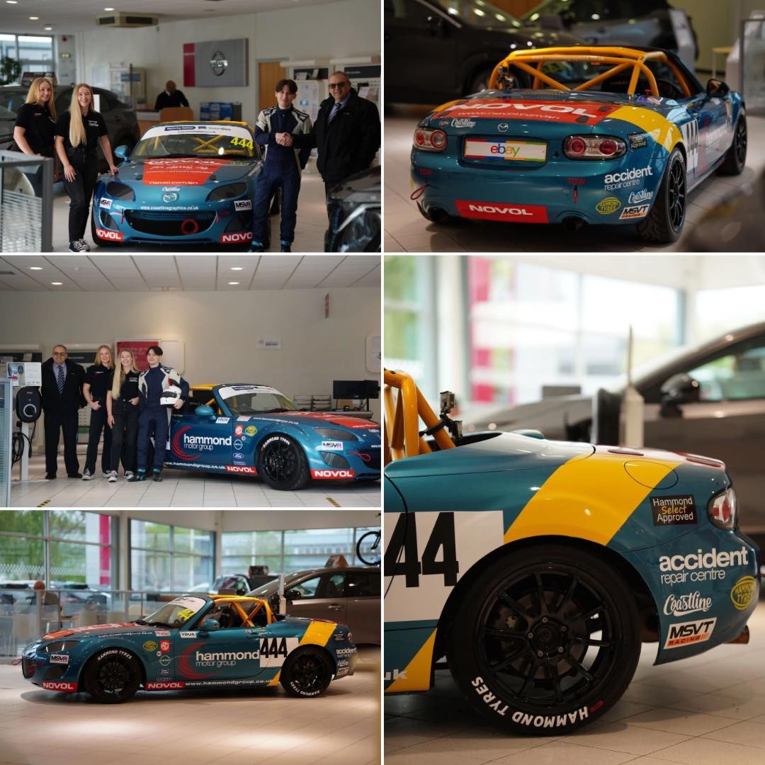 Bury St Edmunds Nissan site Father and Son duo race team news