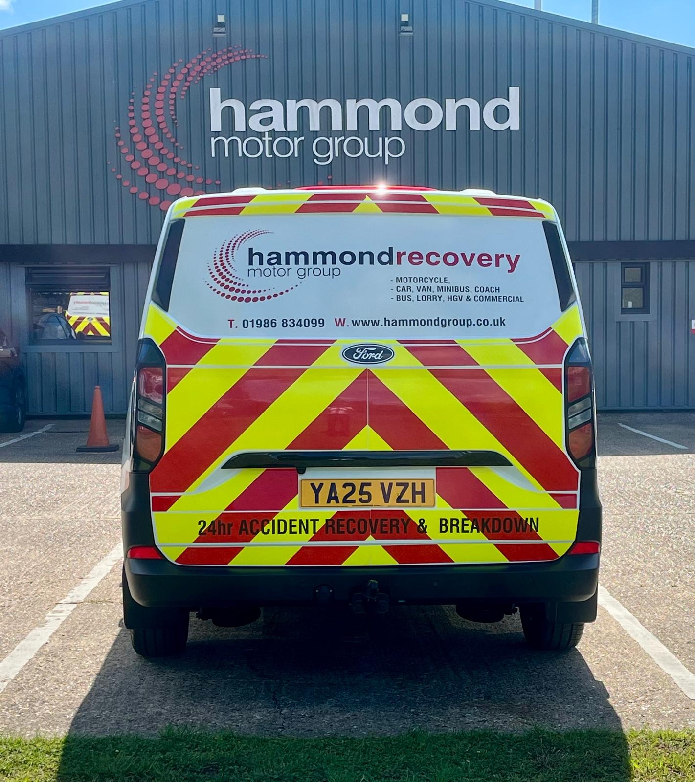 Fleet refresh for our Recovery Service vans.