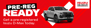Pre-Reg Isuzu's for sale!